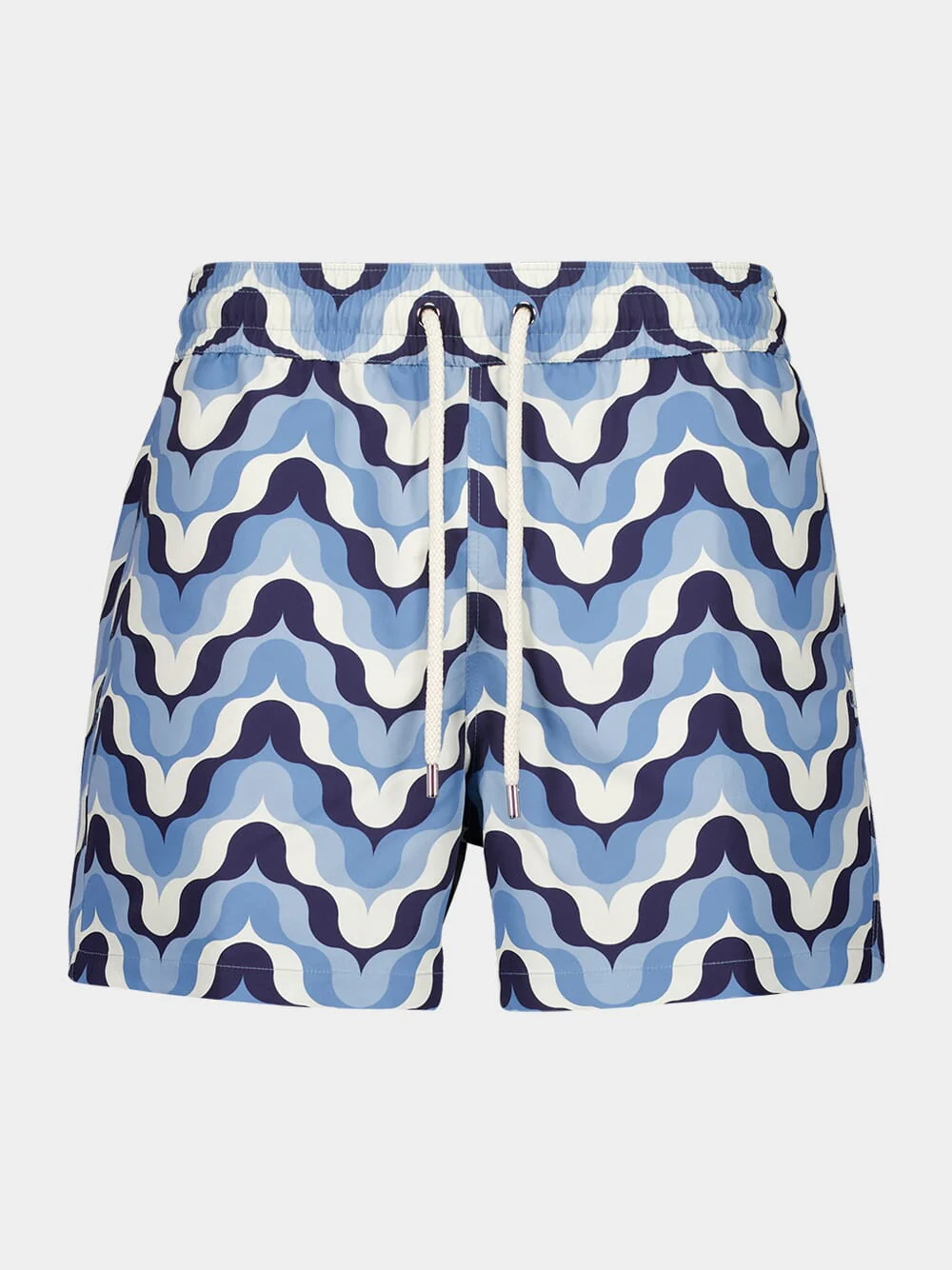 Blue Deserto Print Swim Shorts