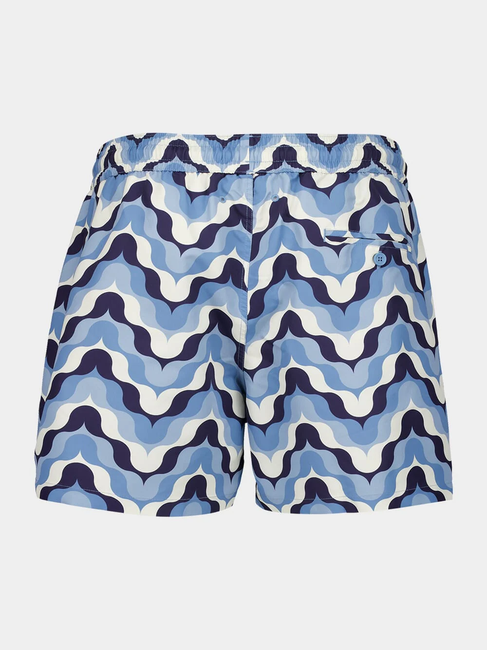 Blue Deserto Print Swim Shorts - Image 2