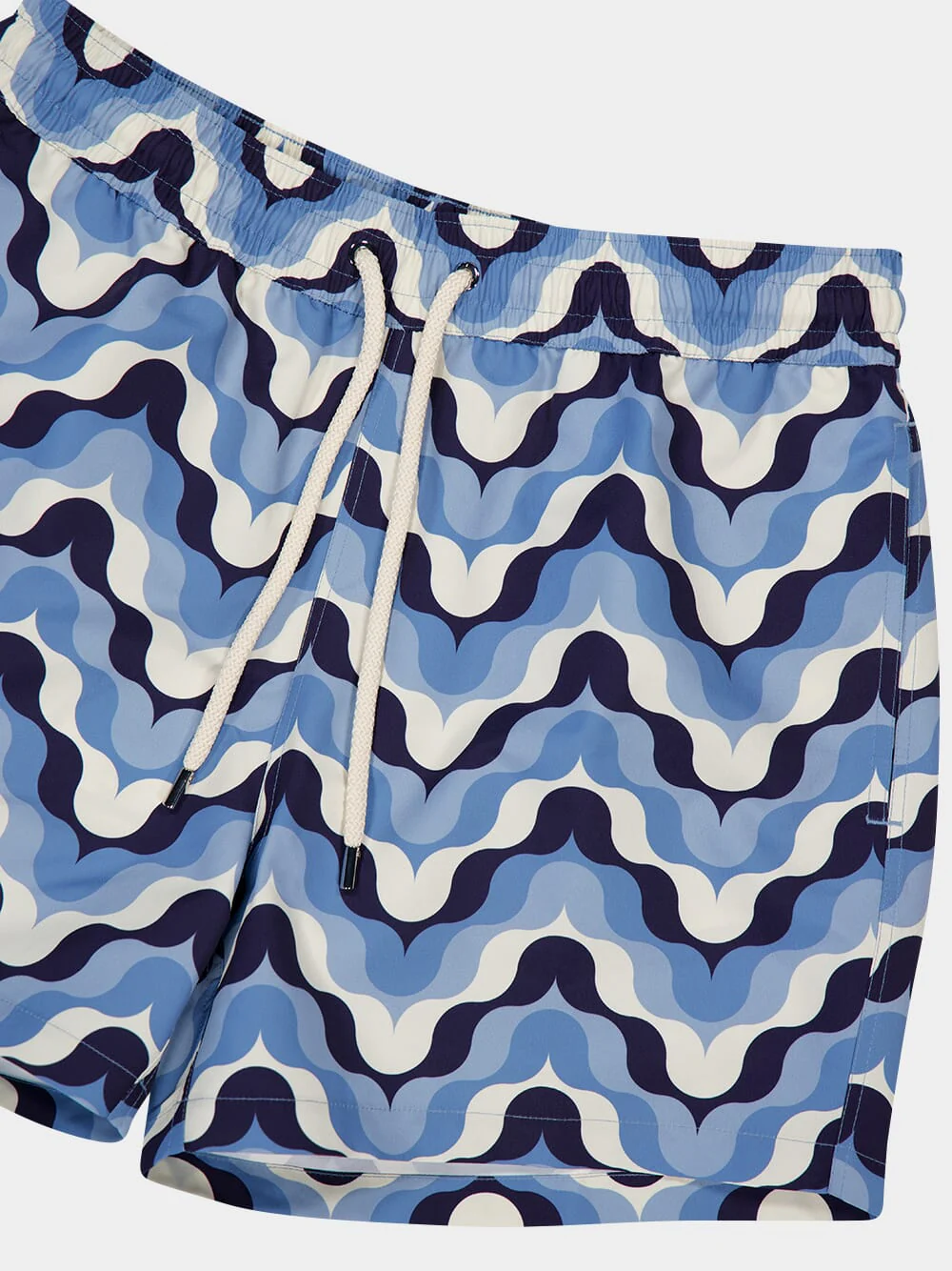 Blue Deserto Print Swim Shorts - Image 3