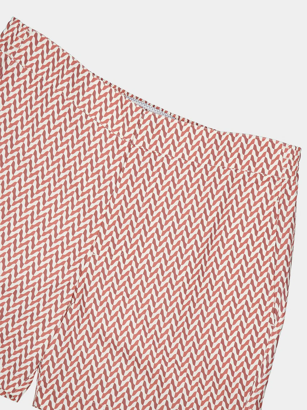 Copacabana Herringbone Classic Swim Shorts - Image 3