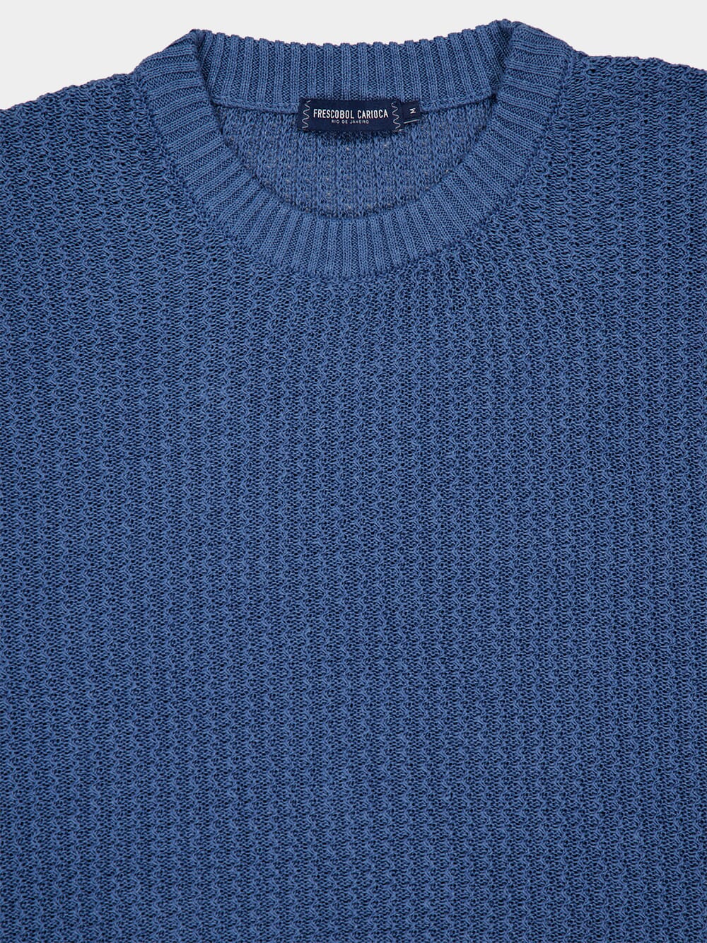 Denim Blue Jardim Linen Sweater - Image 6