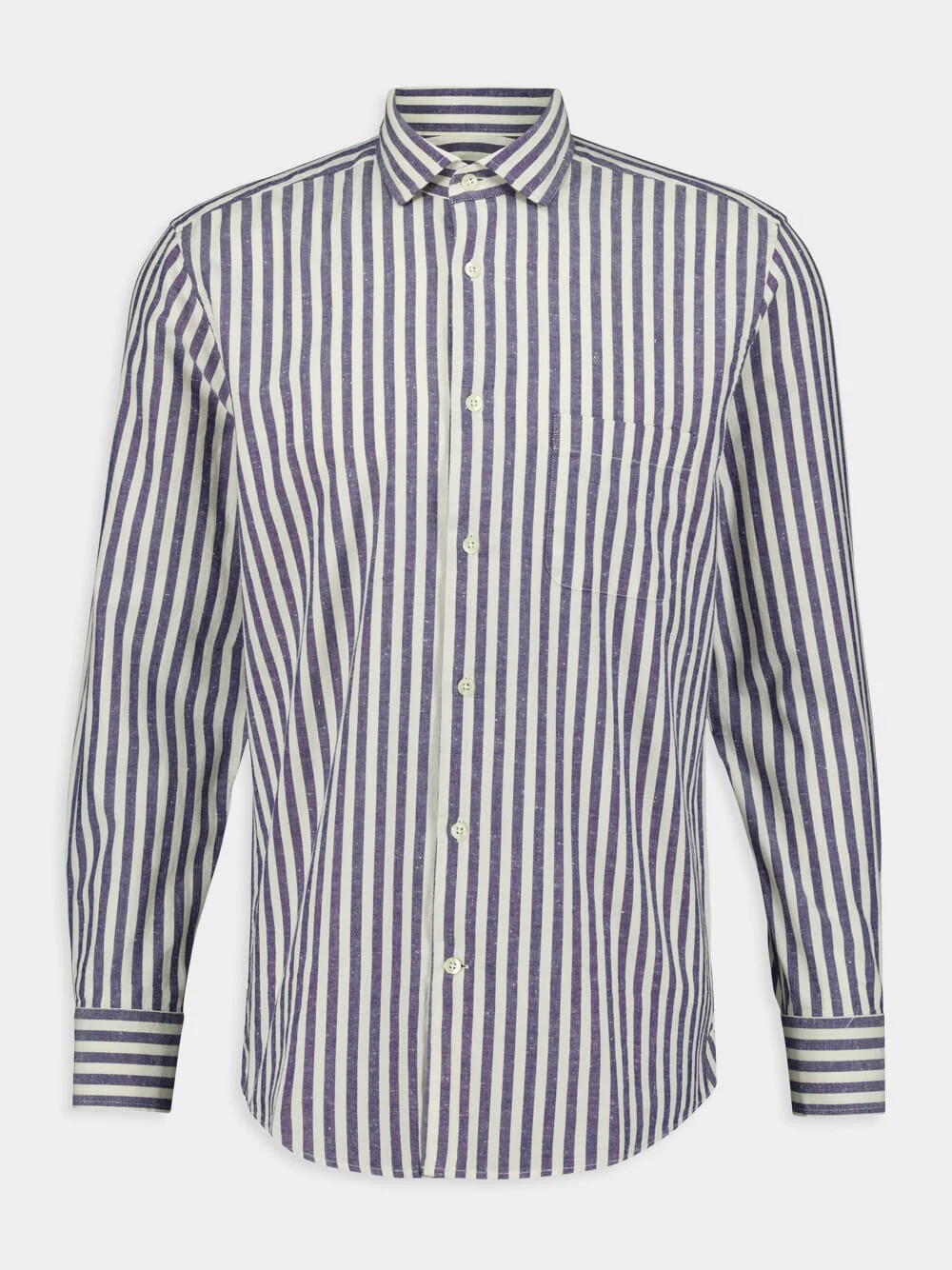 Emilio Striped Cotton Shirt - Image 2