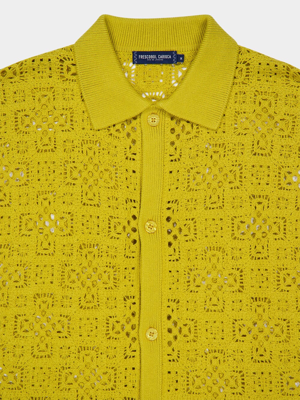 Lemon Raul Crochet Knit Cardigan - Image 4