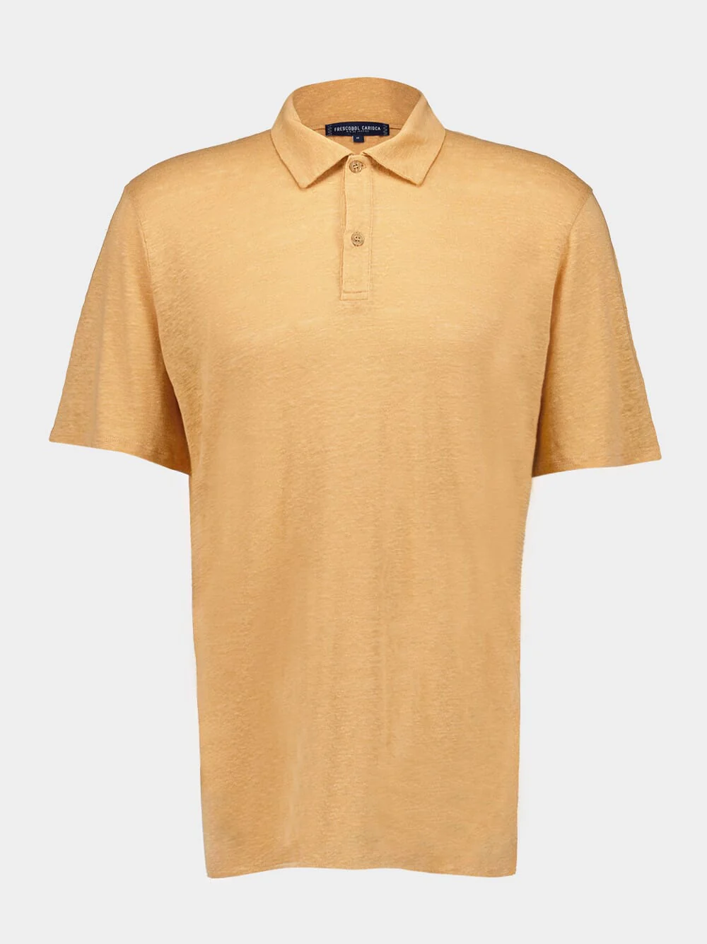 Orange Mello Linen Polo