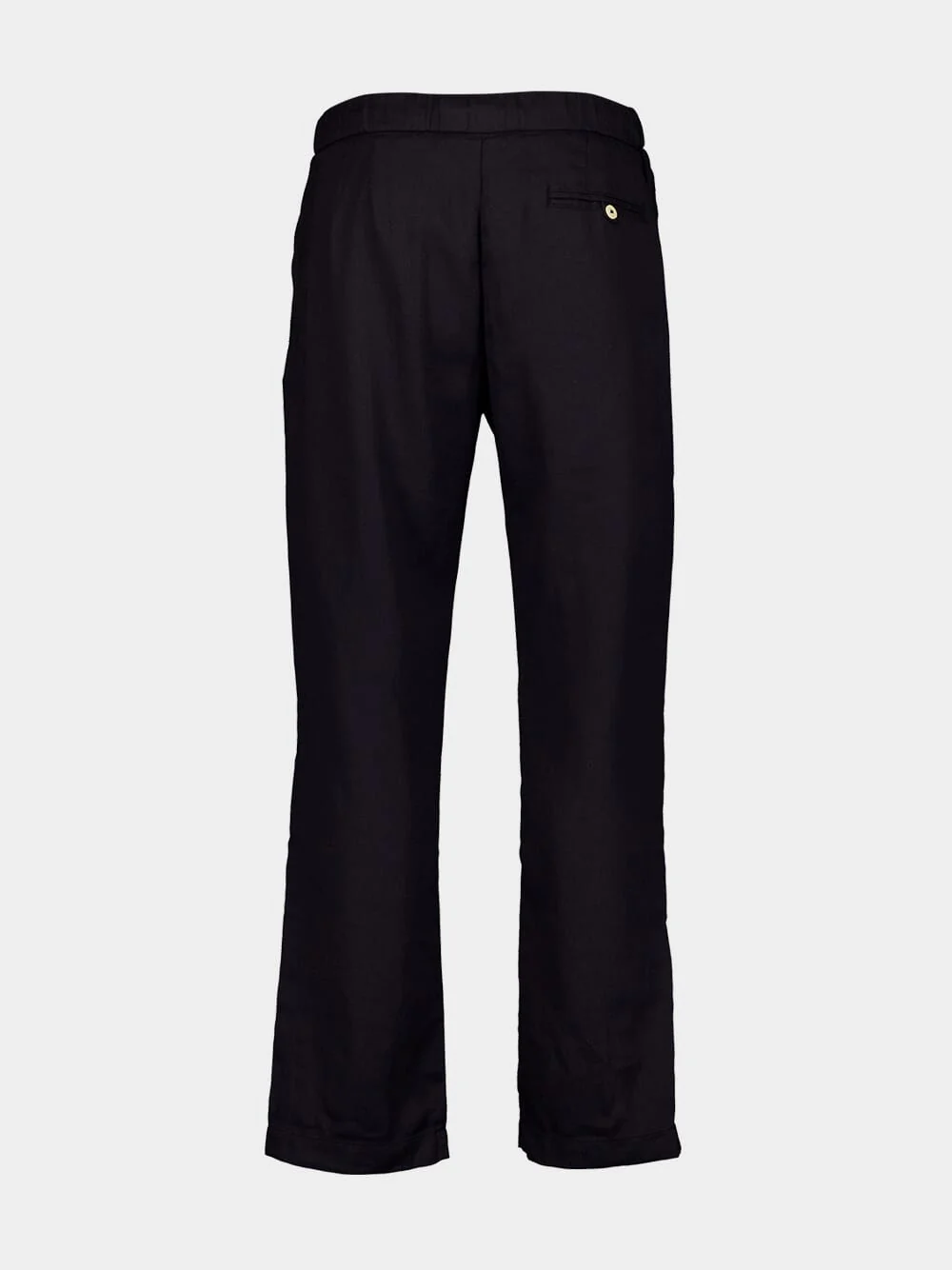 Oscar Black Linen Trousers - Image 3