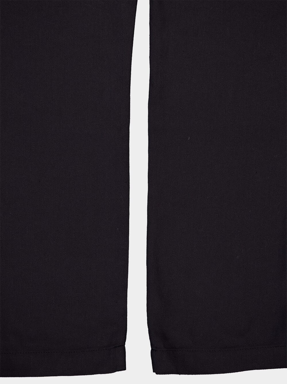 Oscar Black Linen Trousers - Image 7