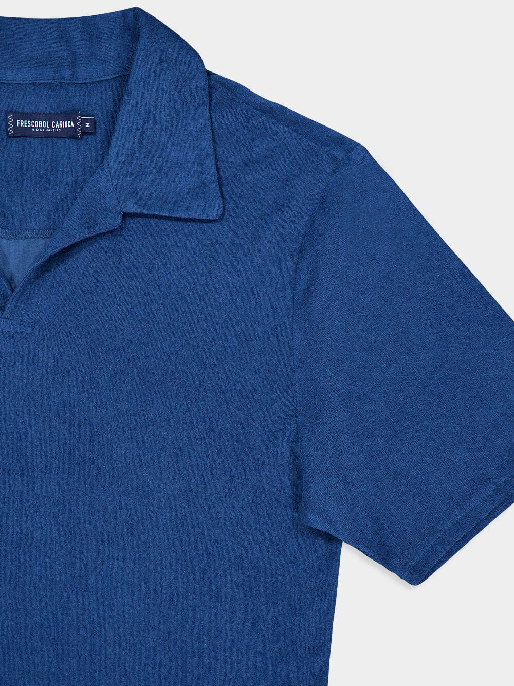 Perennial Blue Terry Polo - Image 3