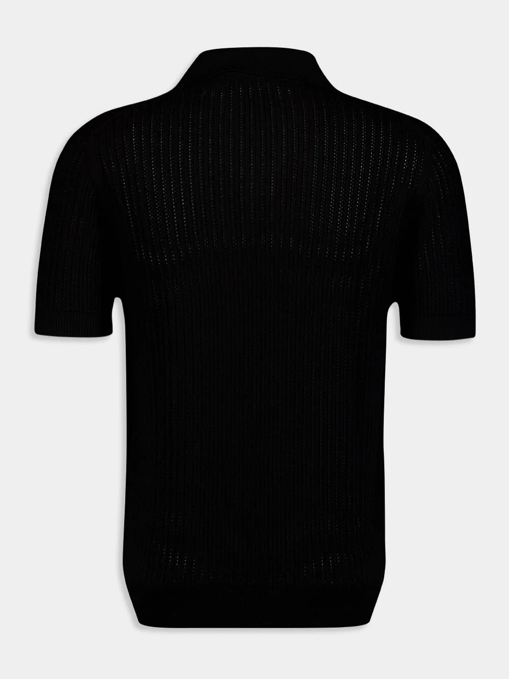 Rino Chain Stitch Knit Polo - Image 3