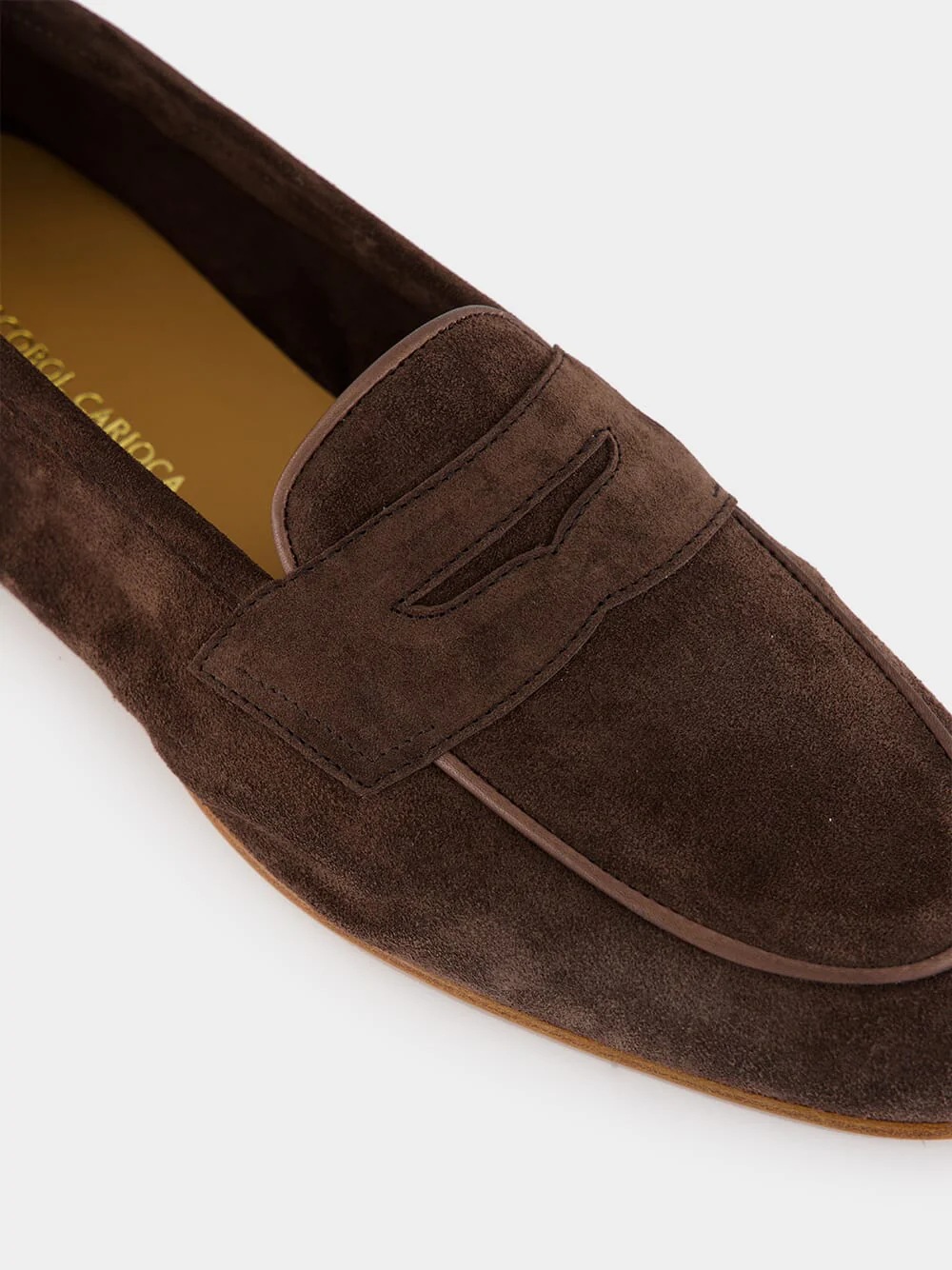 Dark Brown Leme Suede Slipper - Image 8