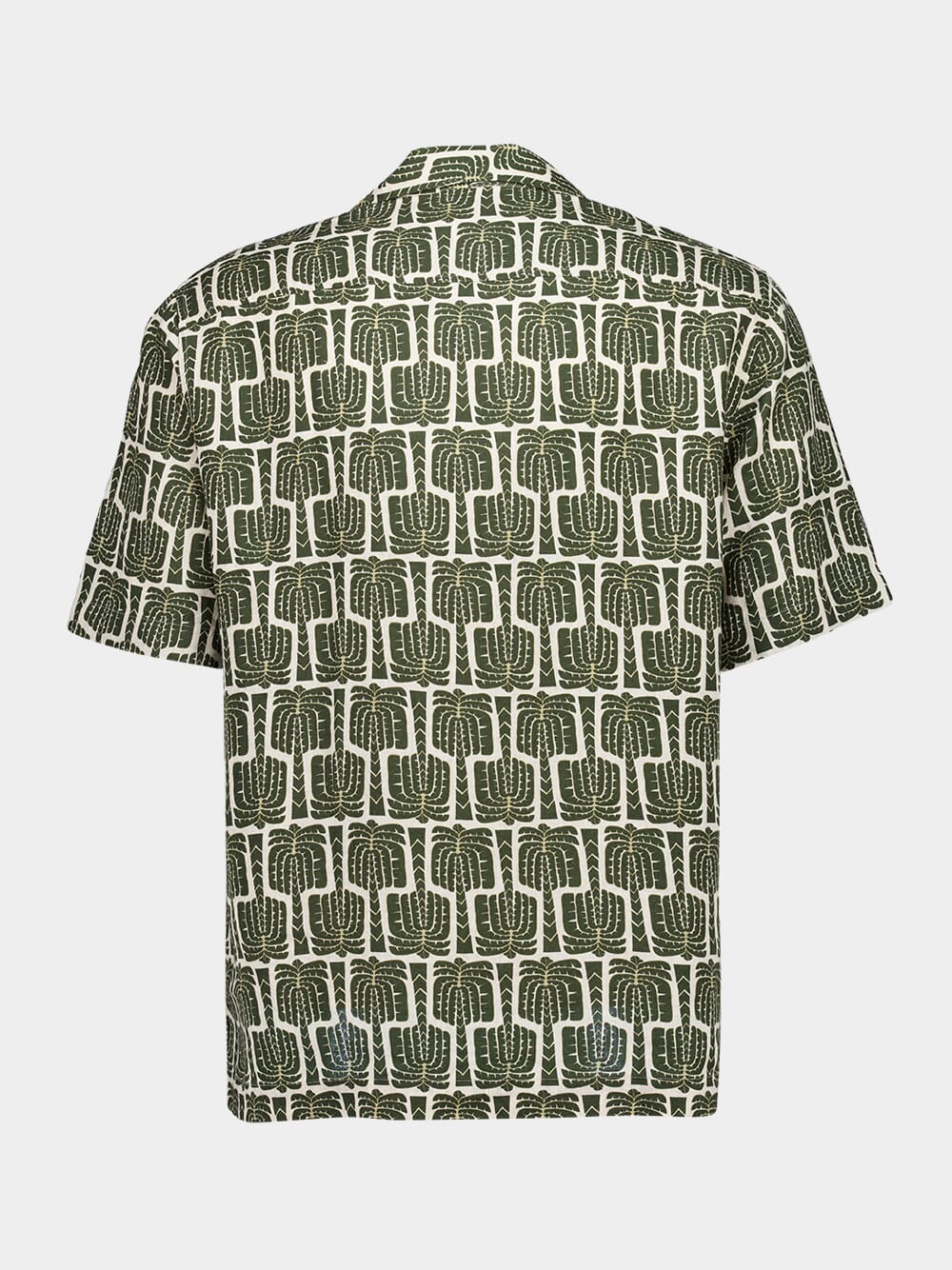 Dark Olive Roberto Linen Shirt - Image 2