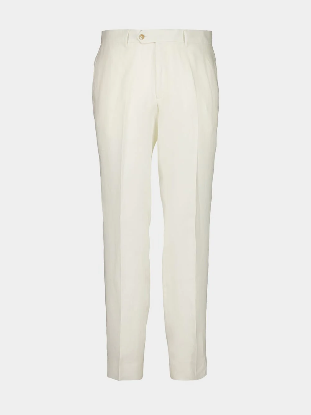 Ivory Affonso Linen Trousers