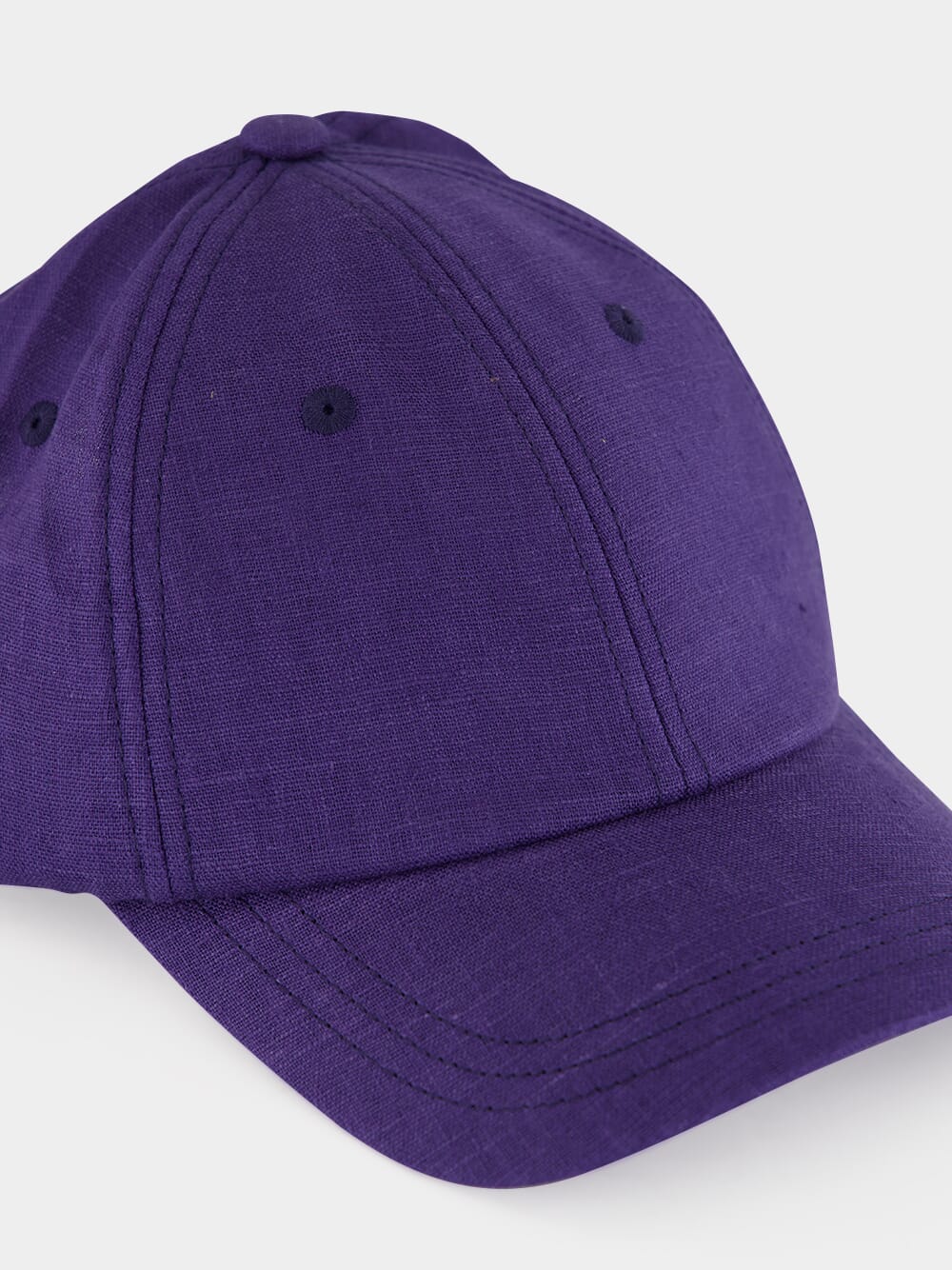Midnight Blue Fernando Linen Cap - Image 3