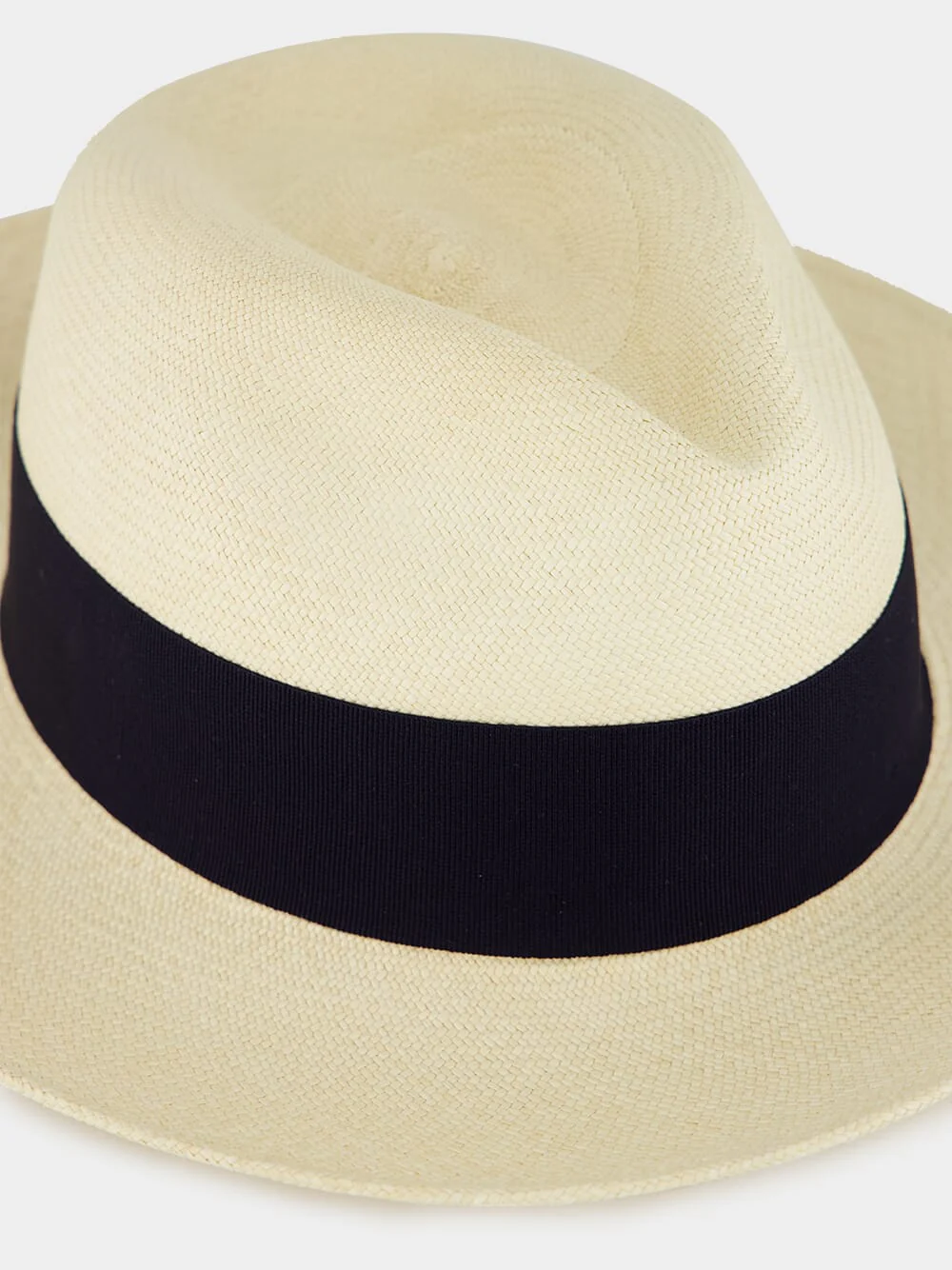 Navy Blue Rafael Panama Hat - Image 3