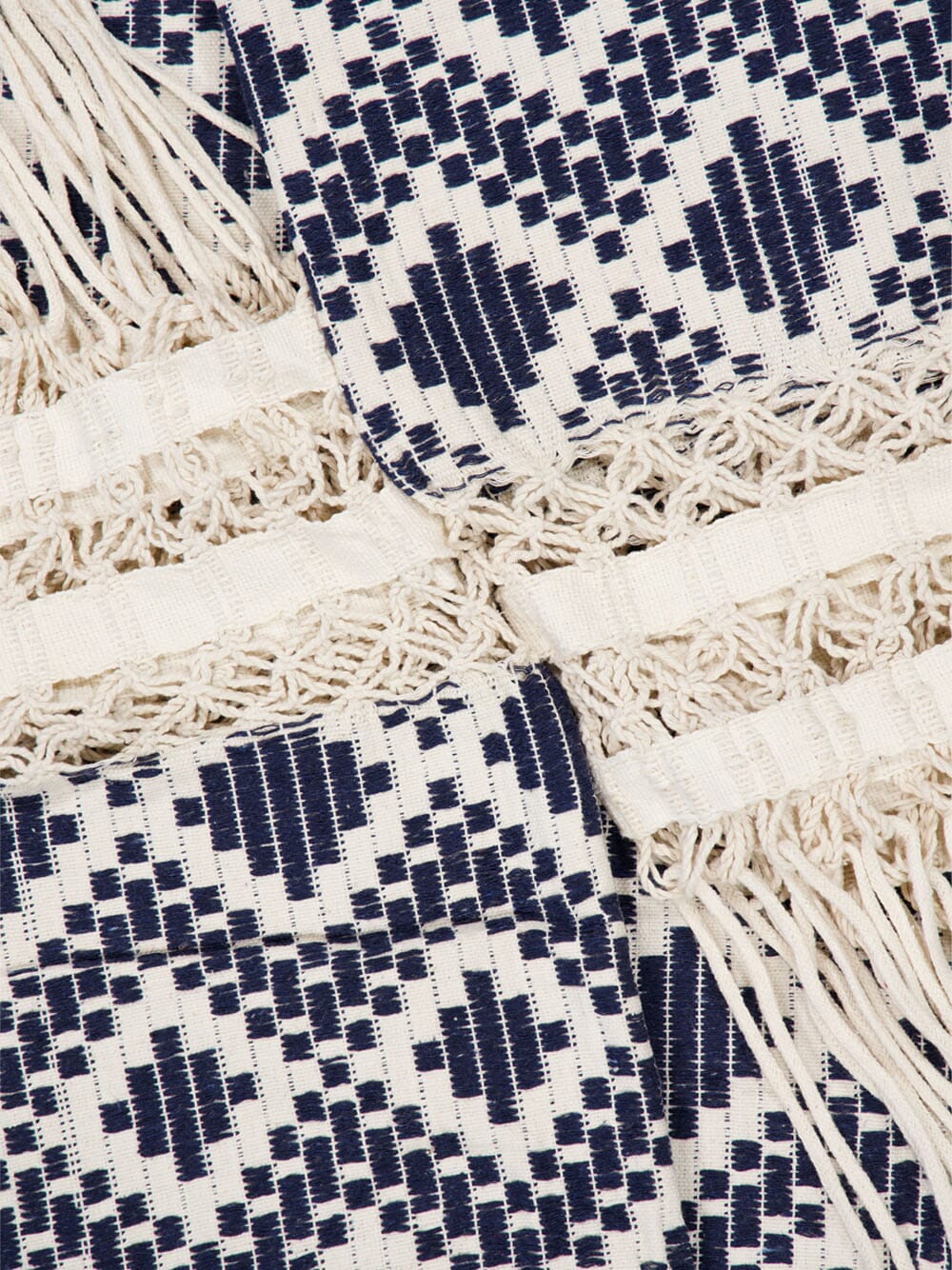 Navy Blue Simao Jacquard Hammock - Image 3
