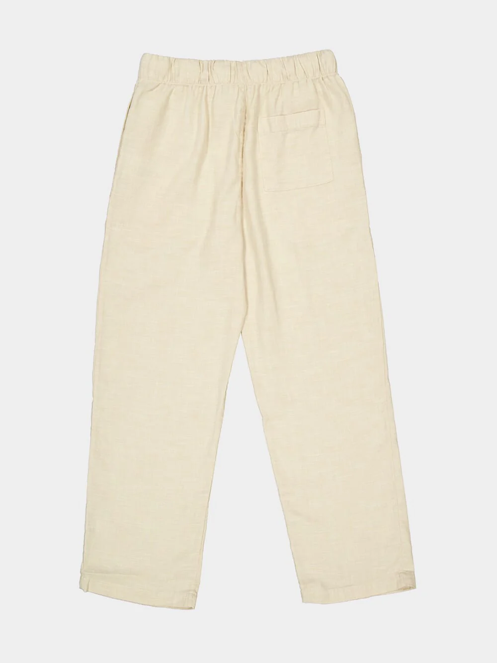 Sand Luan Cotton-Linen Trousers - Image 6