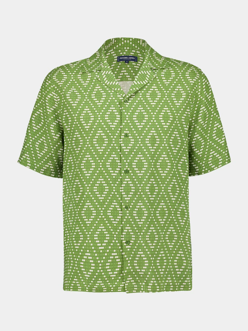Parakeet Green Roberto Linen Shirt