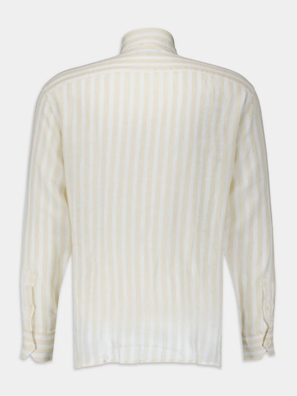 Porto Striped Linen Shirt - Image 2