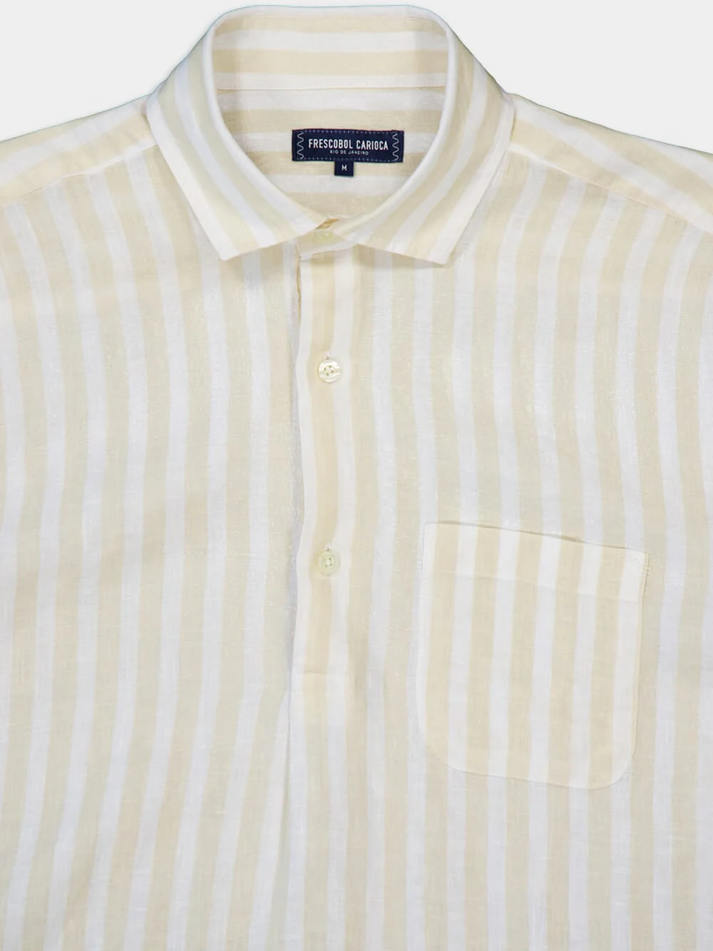 Porto Striped Linen Shirt - Image 3