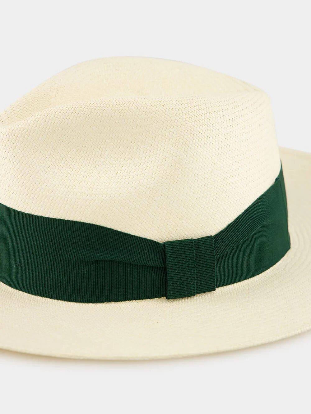 Rafael Panama Hat in Deep Sea Green - Image 3