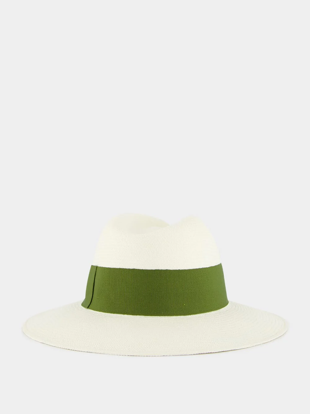 Rafael Panama Hat in Olive Green - Image 2