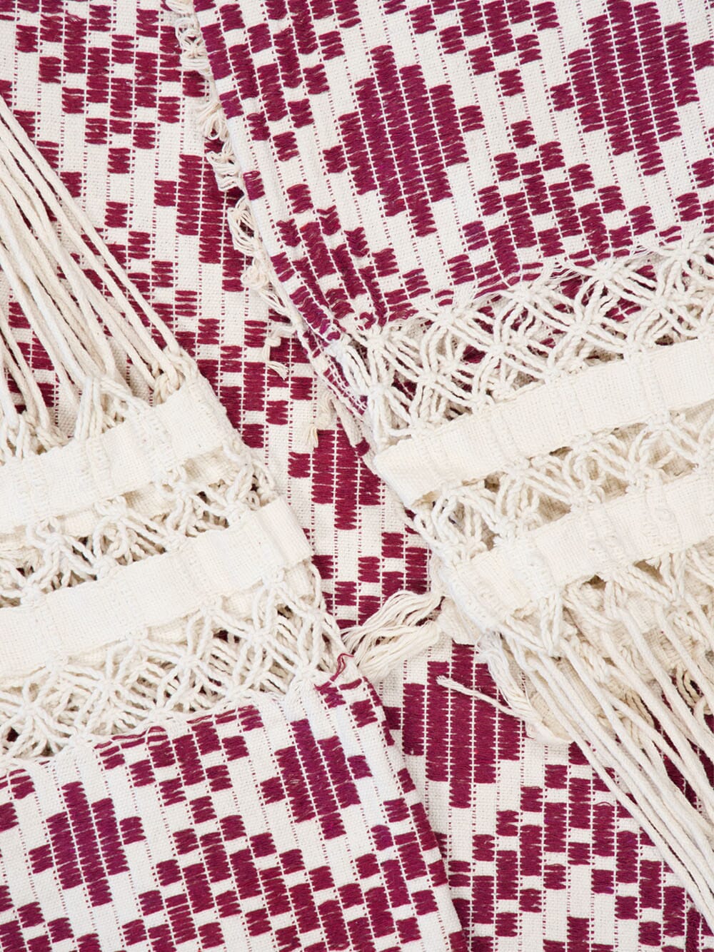 Red Simao Jacquard Hammock - Image 3