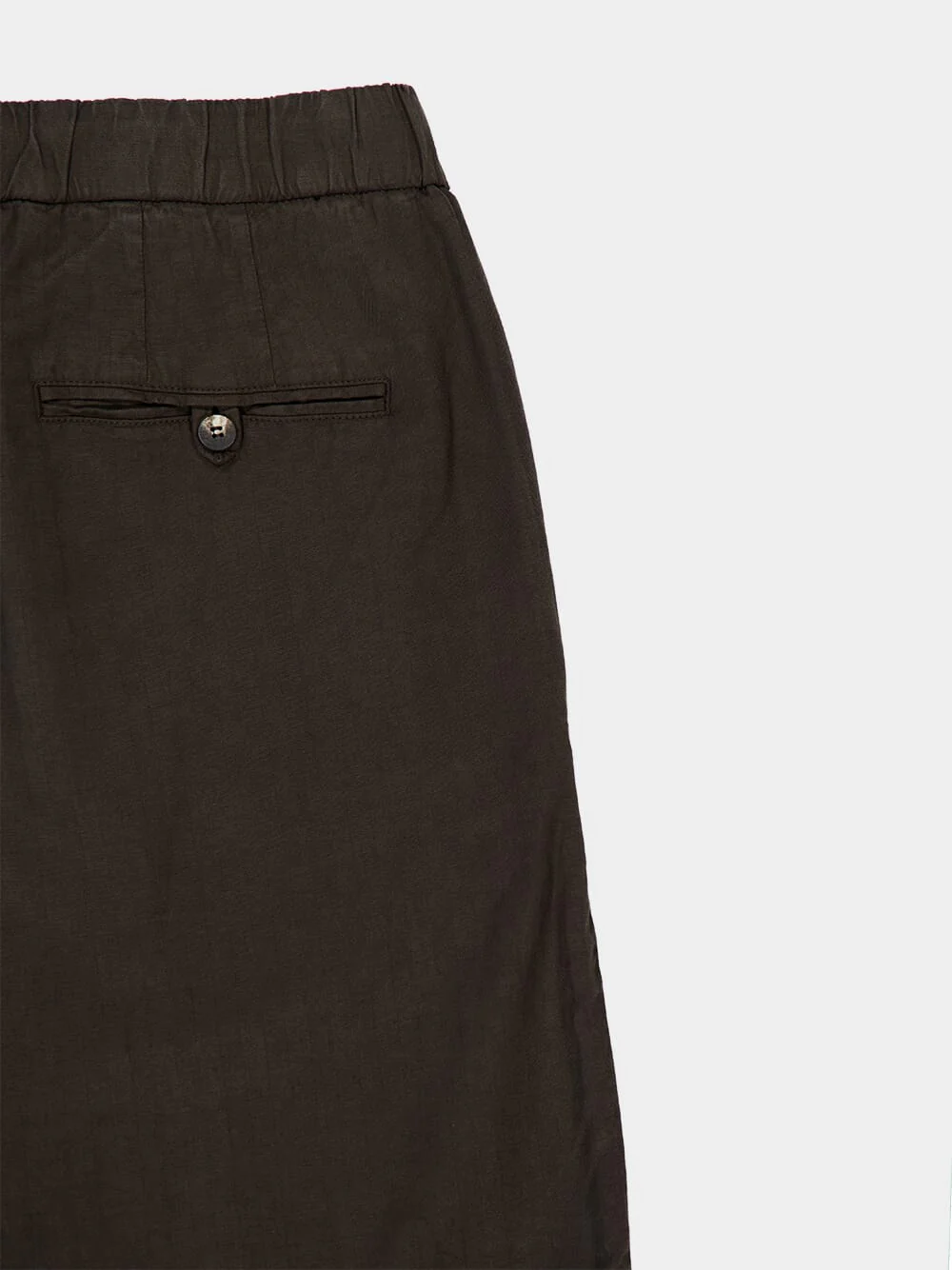 Seawood Felipe Herringbone Linen Shorts - Image 4