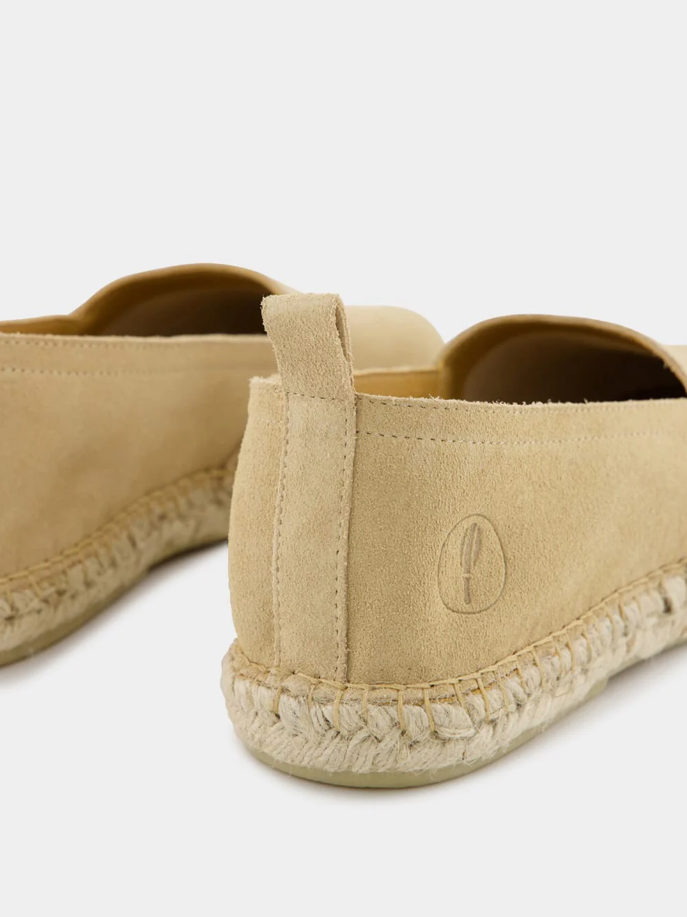 Helio Suede Beige Espadrilles - Image 6