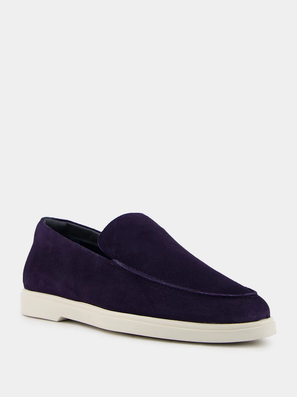 Miguel Midnight Blue Suede Loafers - Image 2