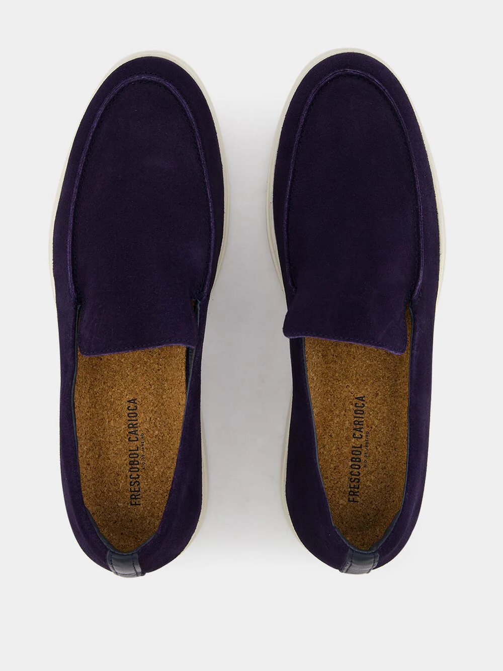 Miguel Midnight Blue Suede Loafers - Image 4