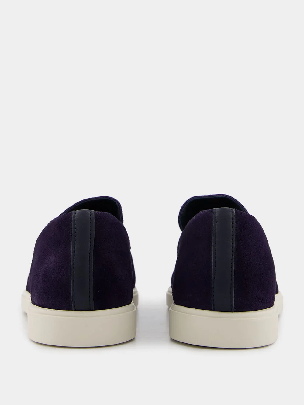 Miguel Midnight Blue Suede Loafers - Image 5