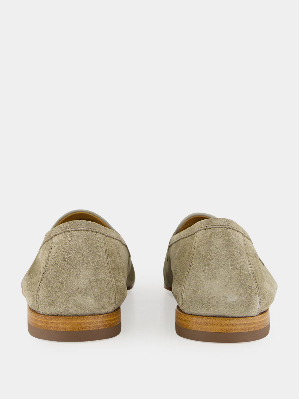 Palm Green Leme Suede Loafers - Image 5
