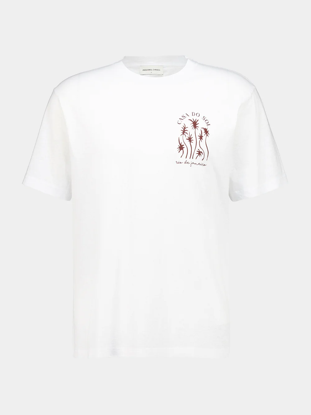 White Casa Do Sol Printed T-Shirt