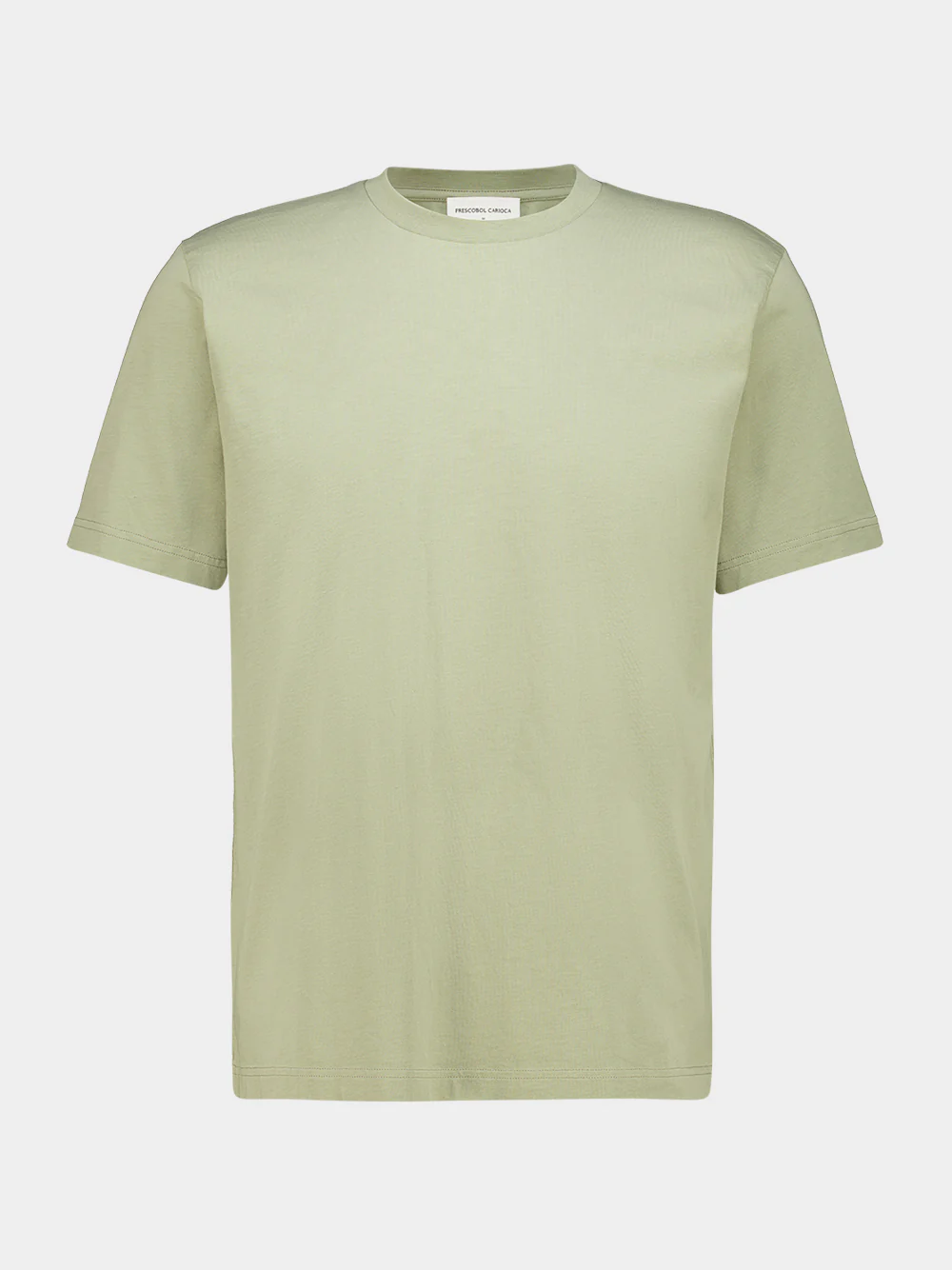 Palm Green Embroidered Cotton T-Shirt