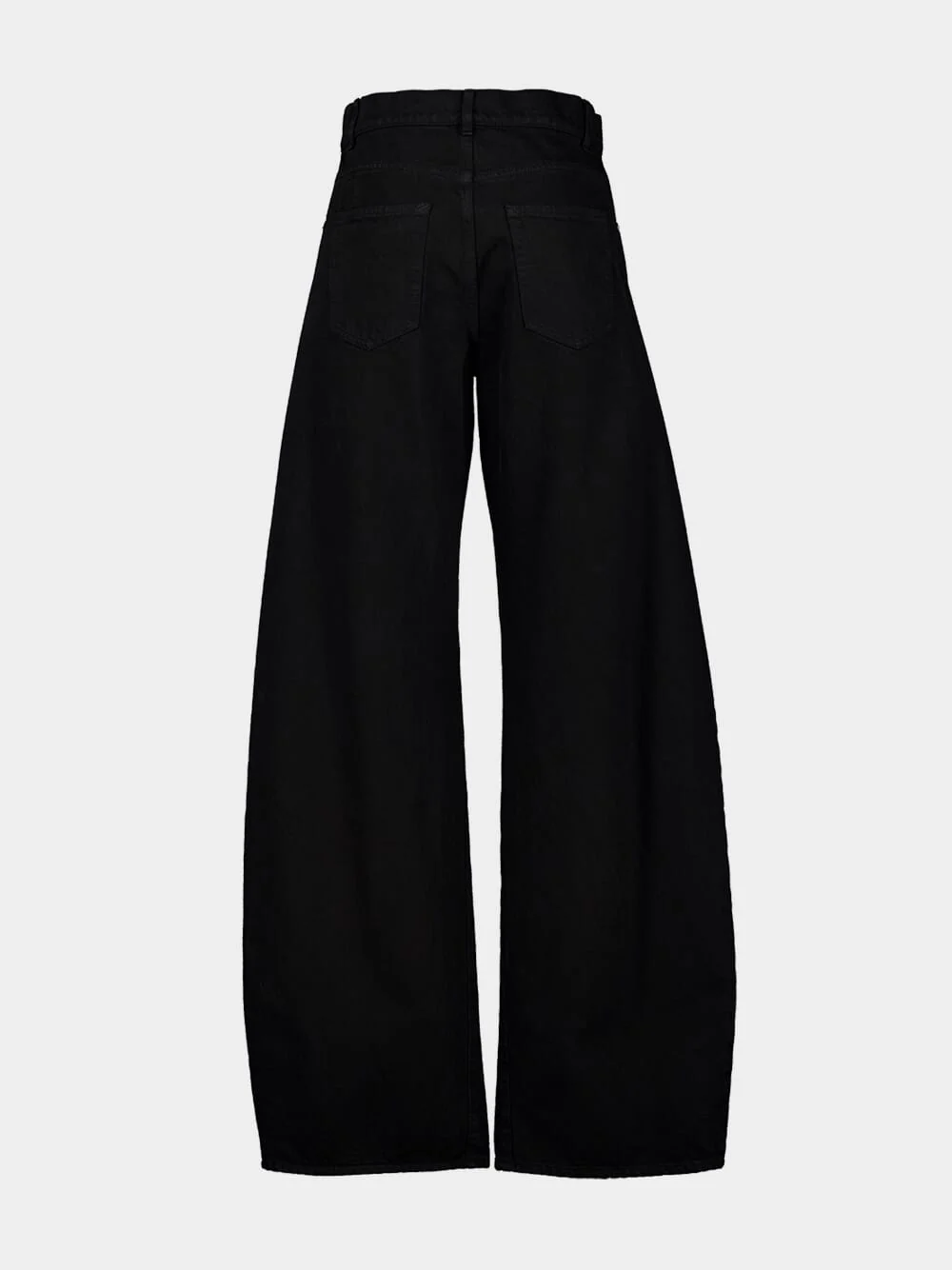 Black Amoret Jean in Recycled Cotton Denim - Image 2