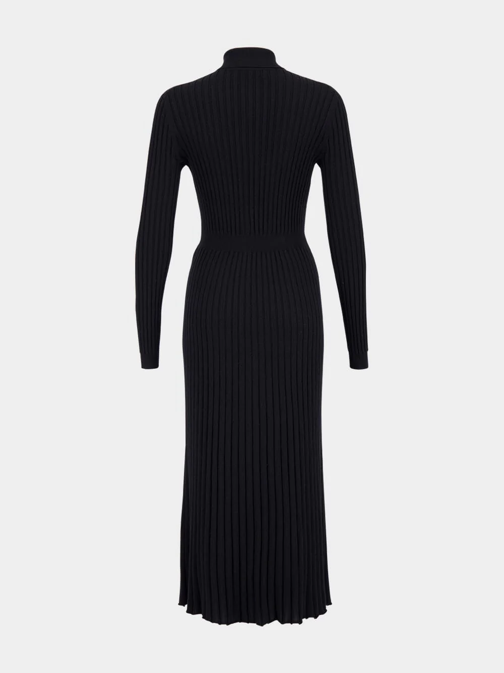 Black Ardor Knit Maxi Dress - Image 2