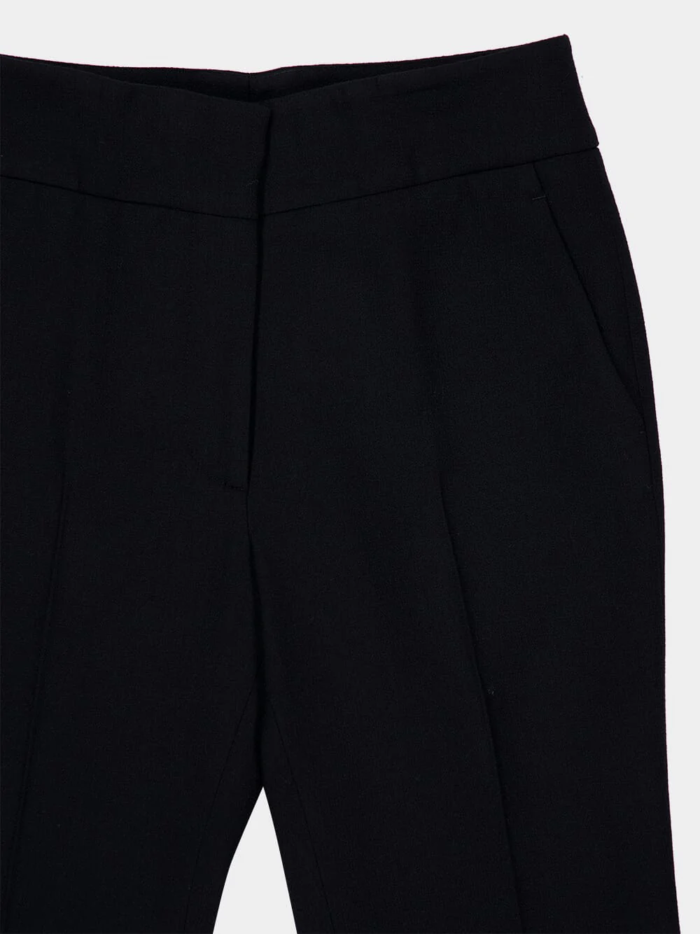 Black Marsh Pants in Virgin Wool - Image 3