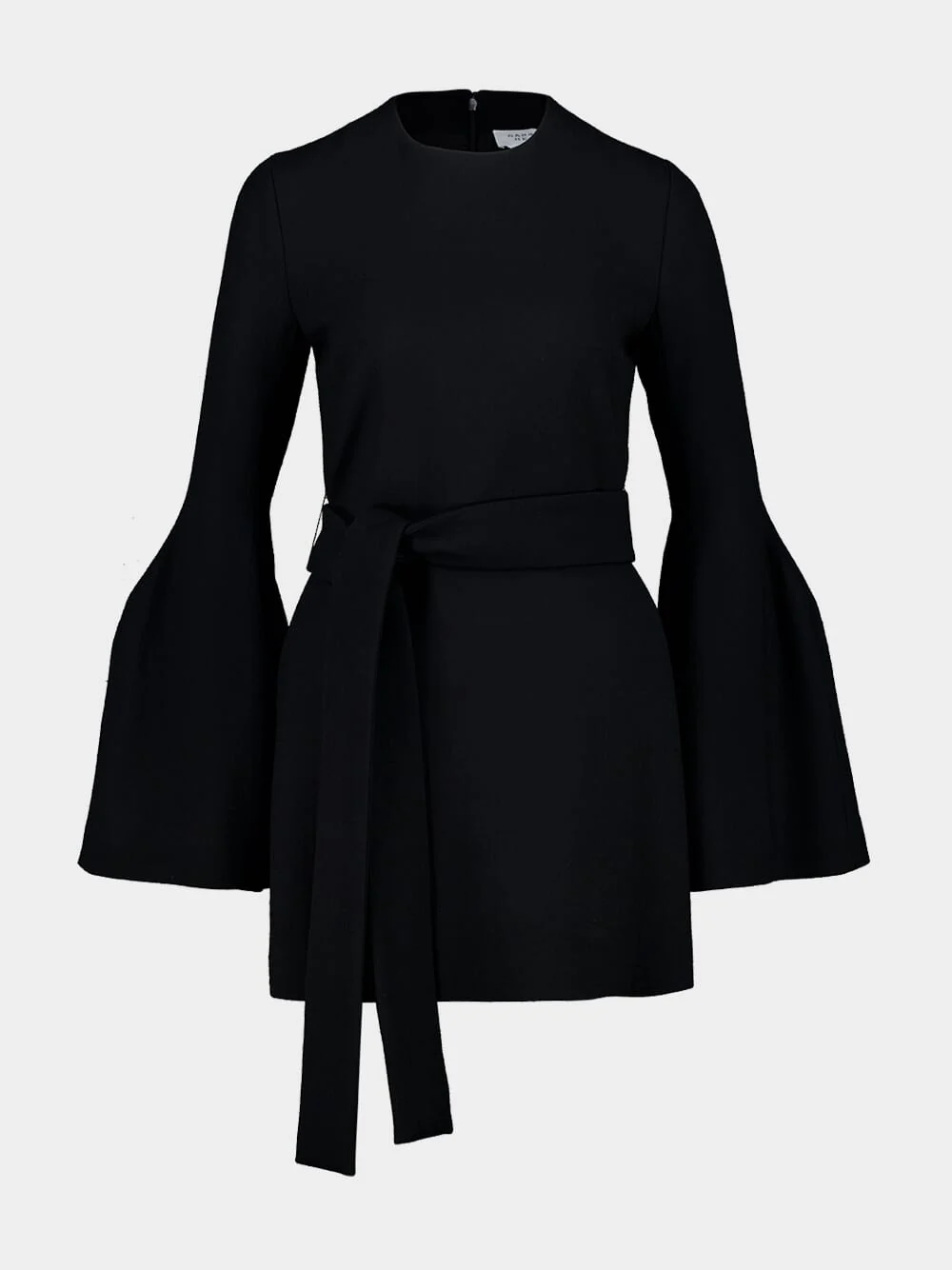 Black Shandon Wool Tunic Blouse