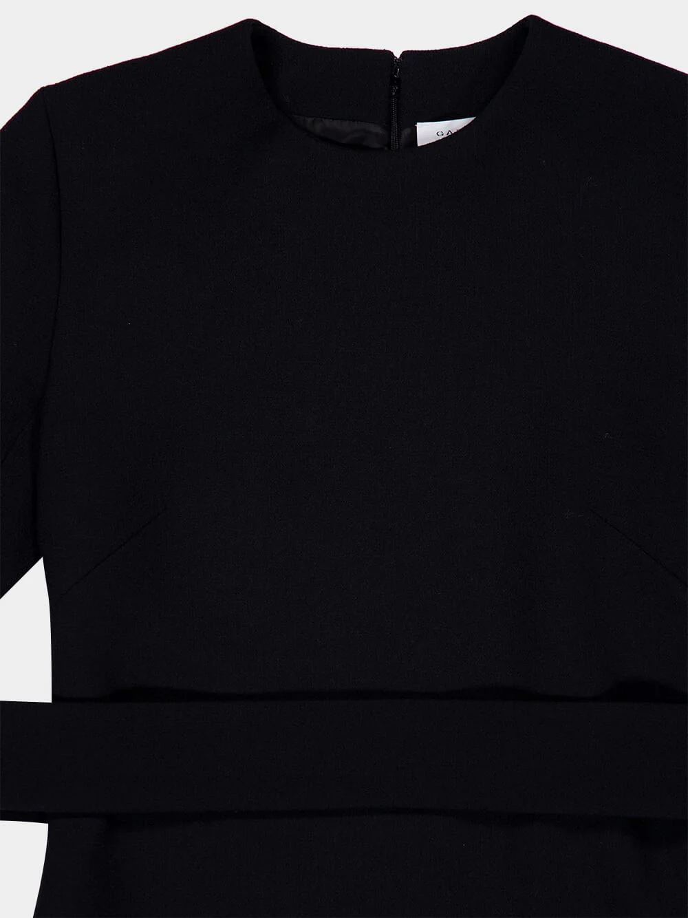 Black Shandon Wool Tunic Blouse - Image 3