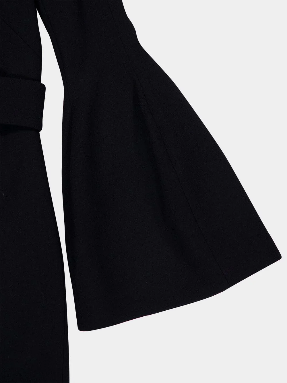 Black Shandon Wool Tunic Blouse - Image 4