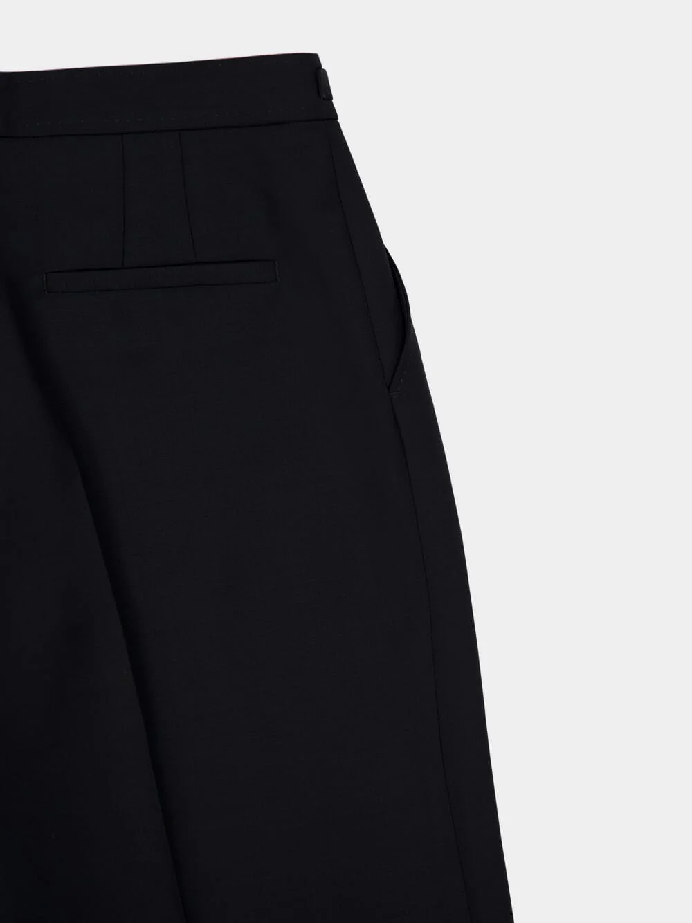 Black Vesta Flared Trousers - Image 6