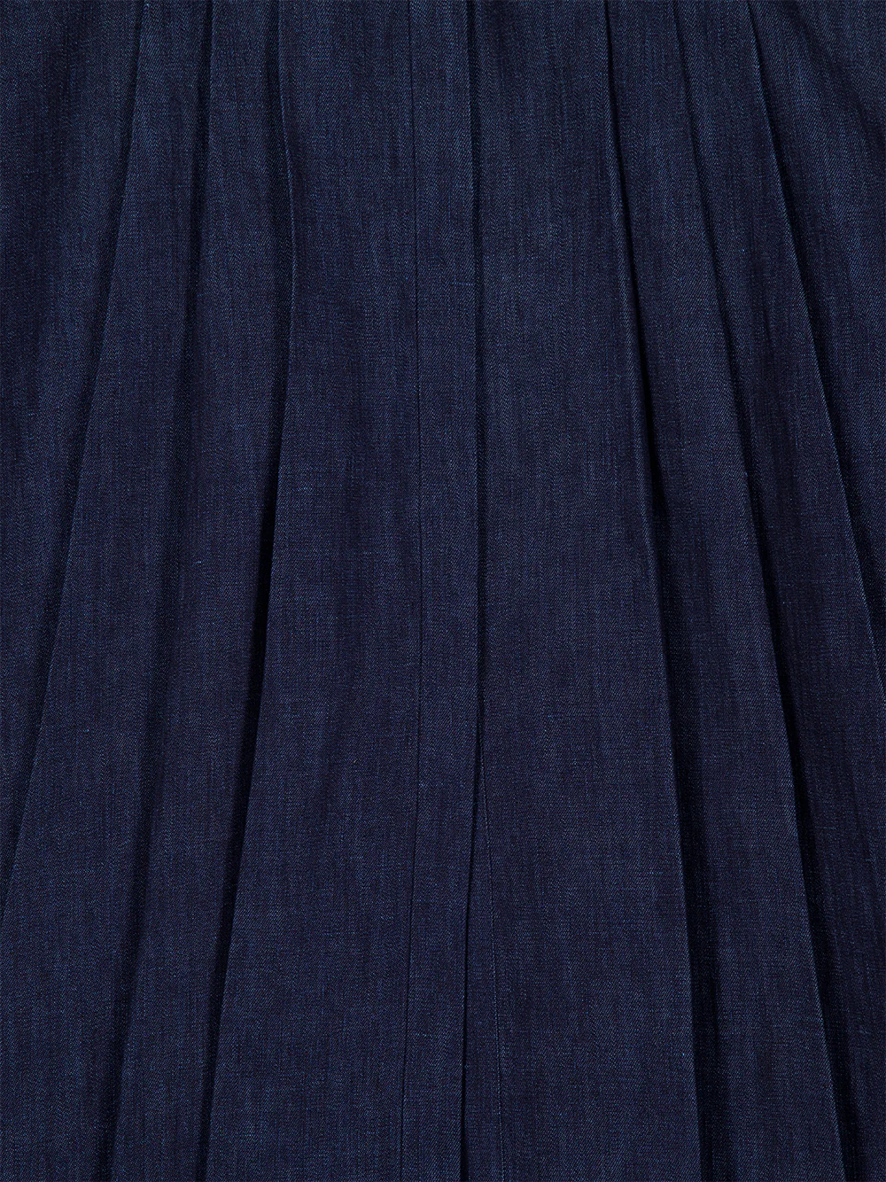 Blue Denim Cotton Patricia Midi Dress - Image 5
