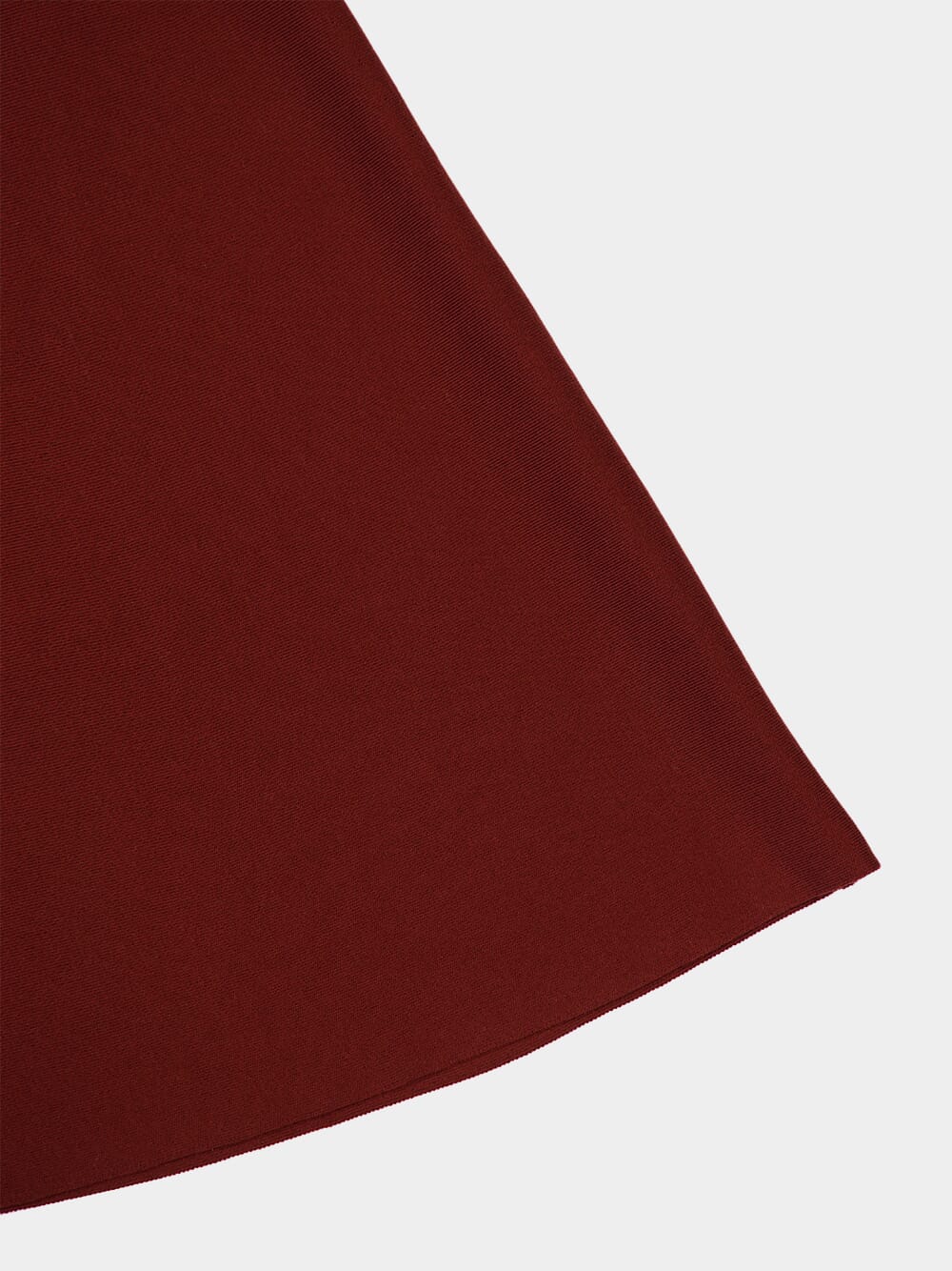 Burnt Sienna Bastien Racerback Silk Dress - Image 4