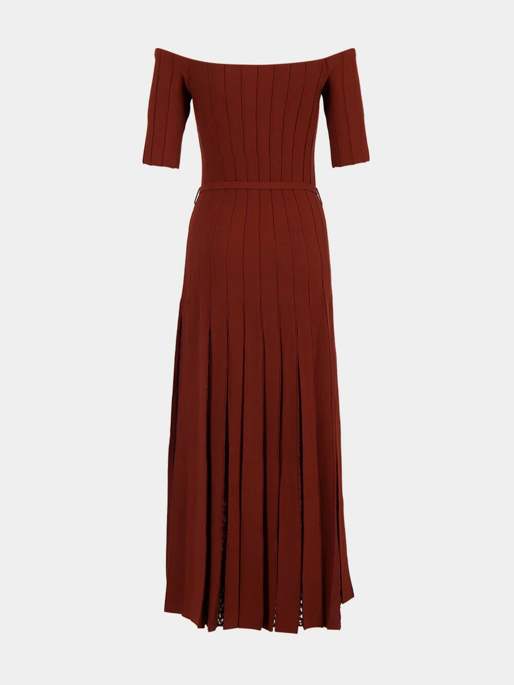 Burnt Sienna Kurt Knit Maxi Dress - Image 3