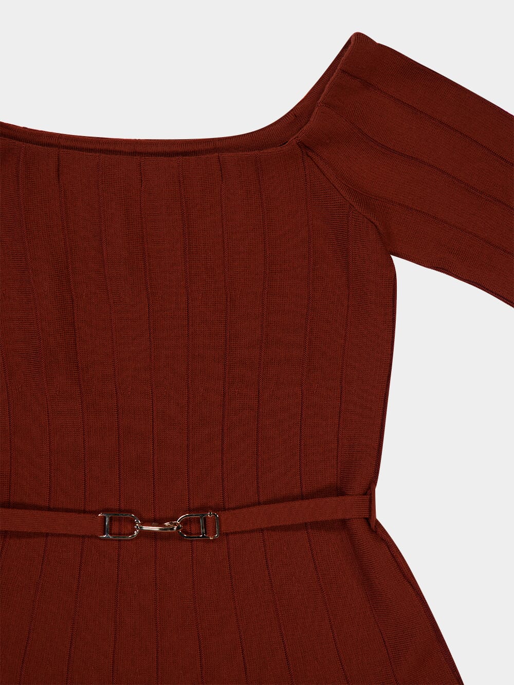 Burnt Sienna Kurt Knit Maxi Dress - Image 5