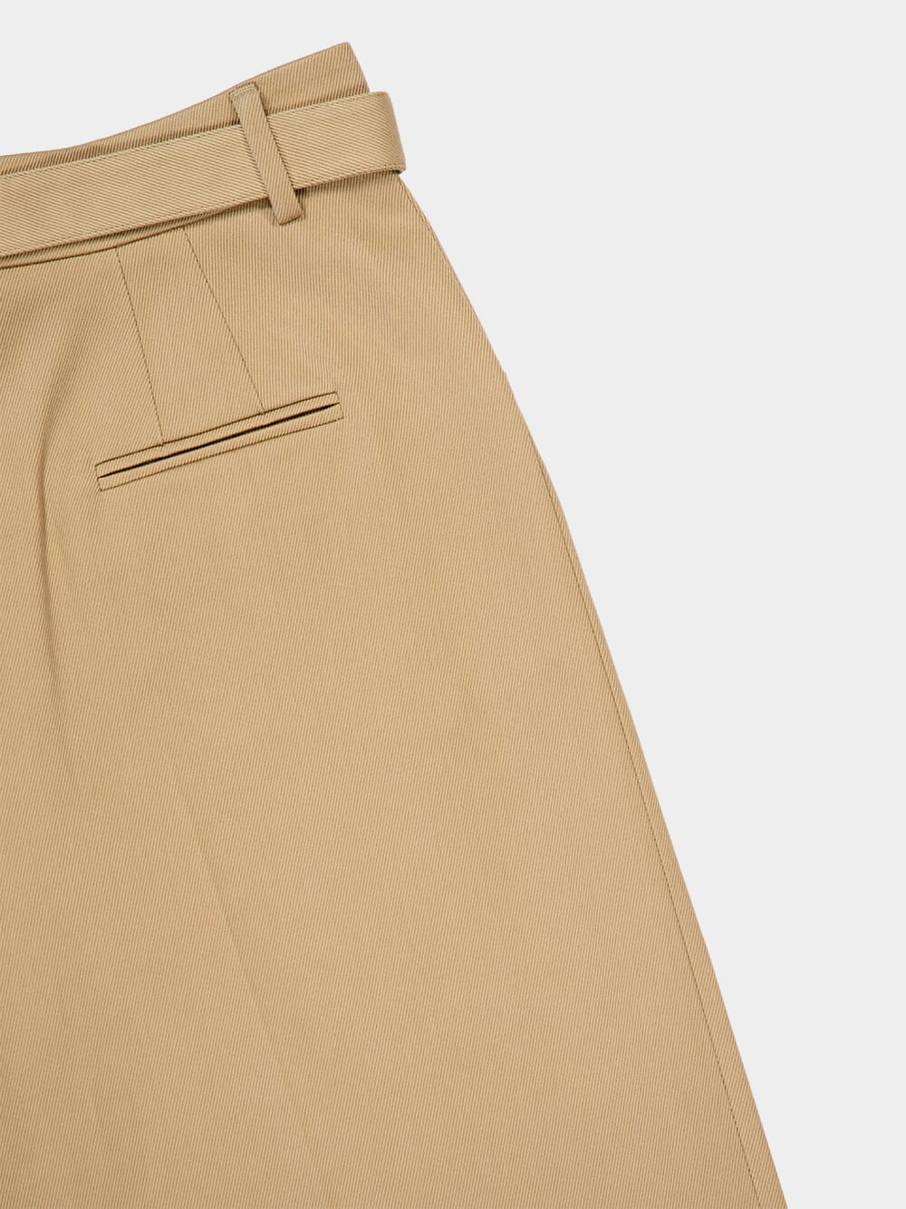 Camel Norman Wide-Leg Cotton Trousers - Image 4