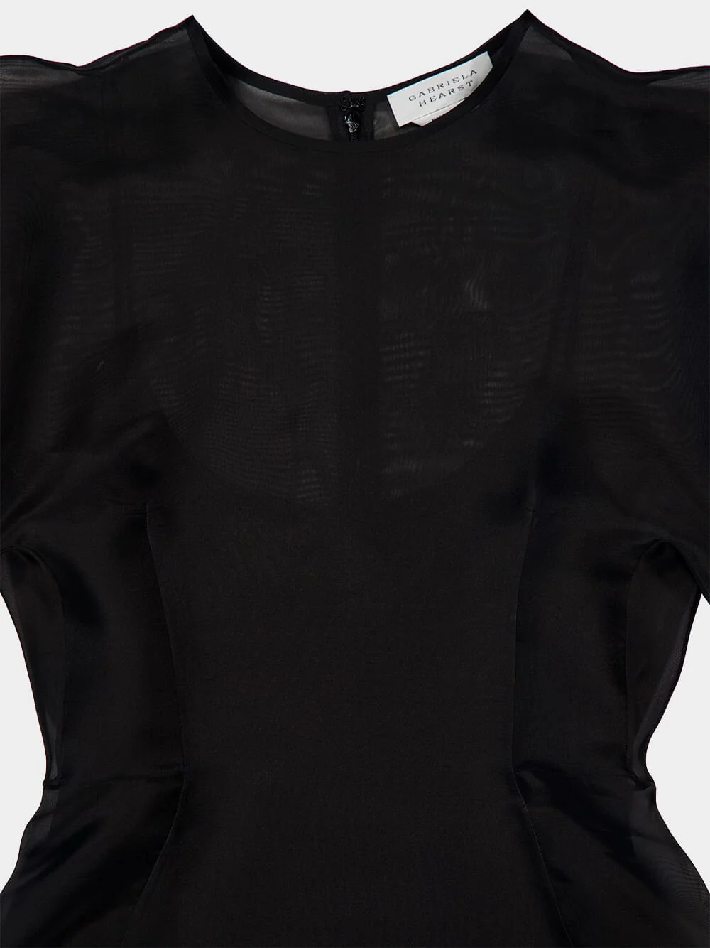 Black Coretta Sheer Dress - Image 3
