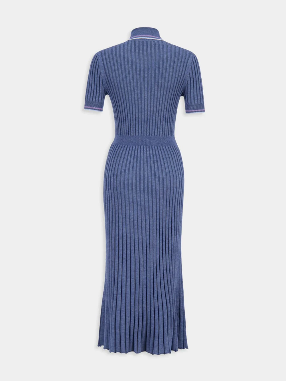 Denim Blue Eyot Knit Dress - Image 3