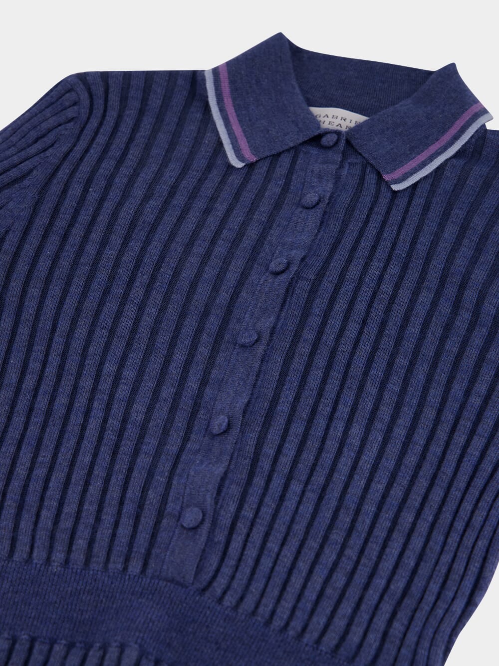 Denim Blue Eyot Knit Dress - Image 4