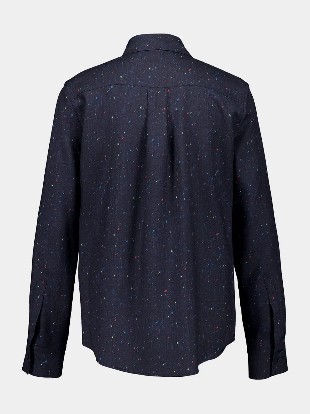 Printed Wool Henri Blouse - Image 3