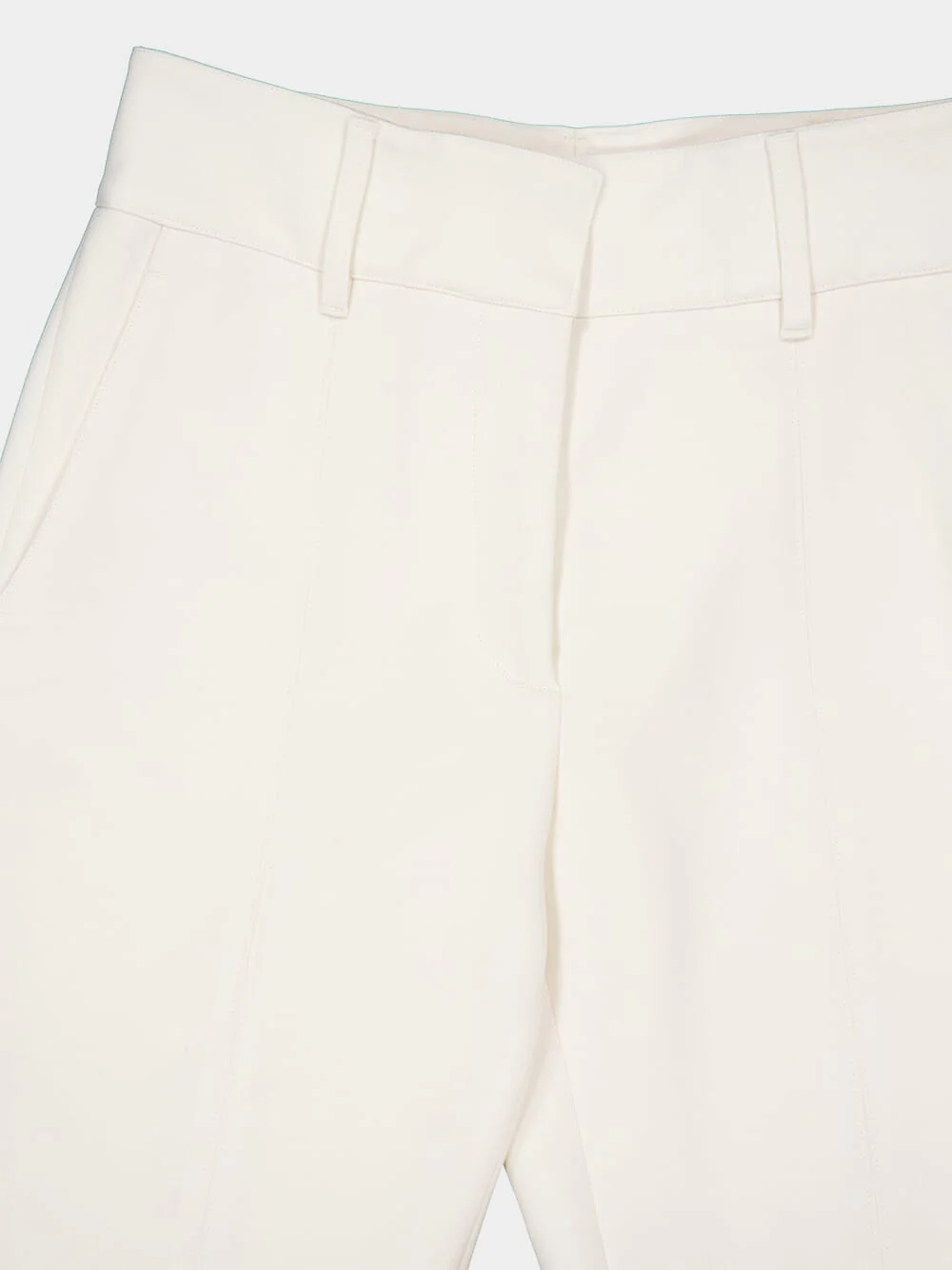 Rhein Silk-Wool Flared Pants - Image 5